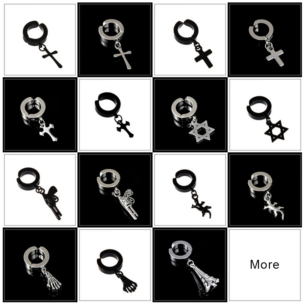 ZP-ES012-3 Stainless Steel Earring