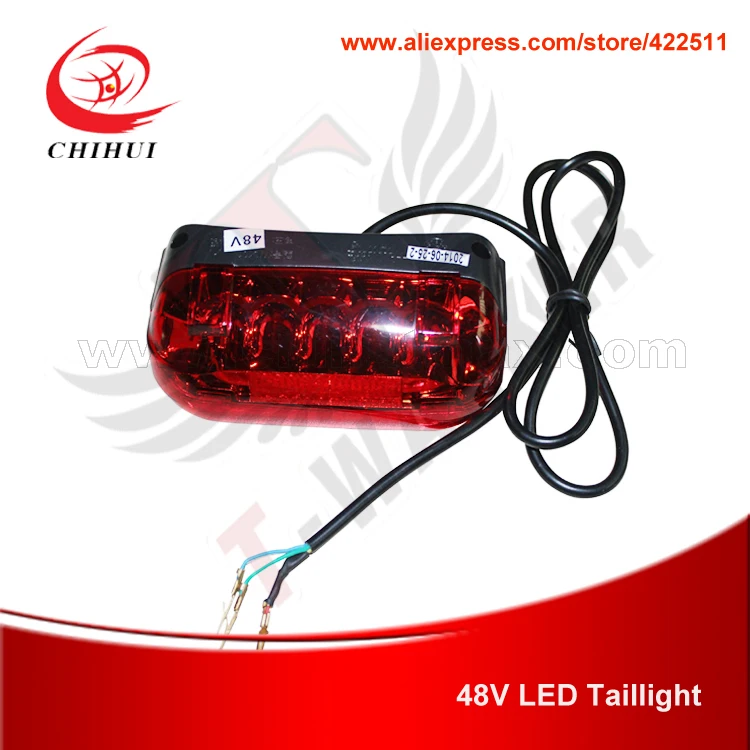 Electric Scooter Lights 48V LED Taillight Electric Scooter WUXING Light