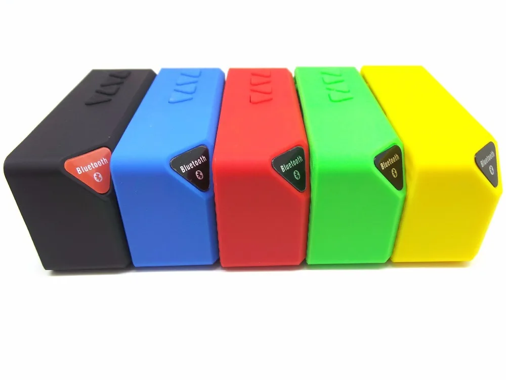 

DHL X3 Bluetooth Speaker Portable Wireless Handsfree TF FM Radio Built in Mic MP3 Subwoofer with Detachable Battery 100pcs a lot