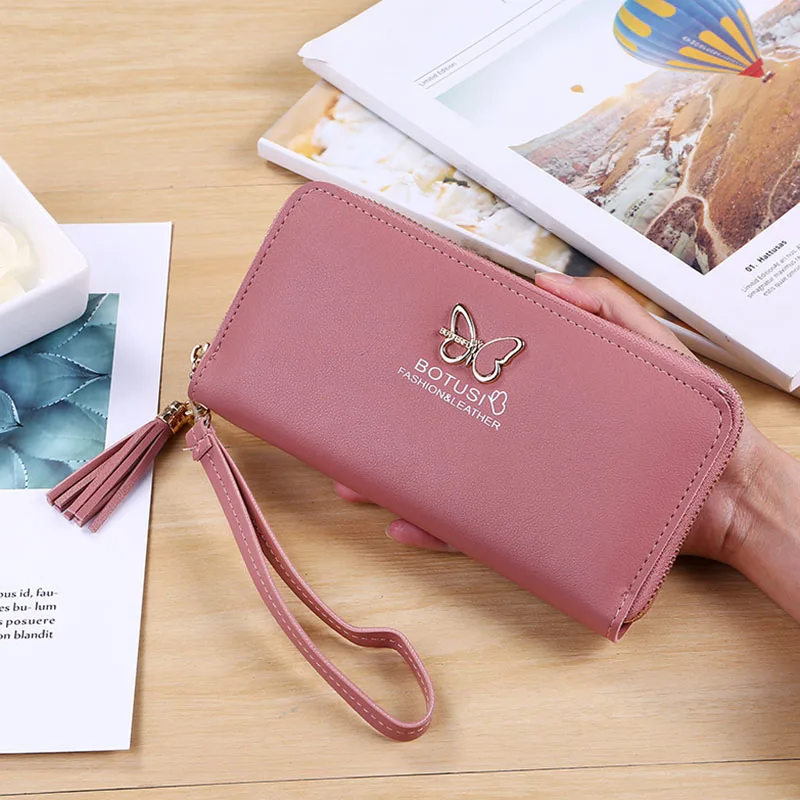 Women Lady Purses Wristlet Handbag Long Zipper For Coin Cards Money Notecase Holder LXX9 | Багаж и сумки