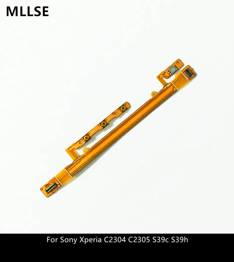 

For Sony Xperia C2304 C2305 S39c S39h Power On/Off Button & Volume Up/down Buttons Flex Cable Parts Replacement