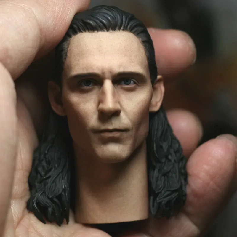 

Estartek 1/6 Loki Tom Hiddleston Head Sculpt for 12inch Action Figure DIY