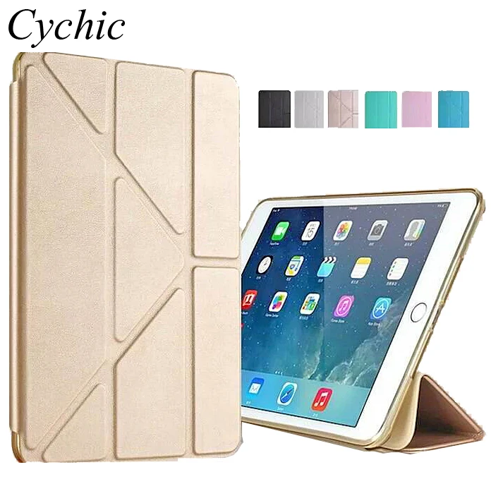 Роскошный для IPad 2 3 4 5 6 Air 1 чехол из мягкого ТПУ тонкий искусственной кожи умный iPad