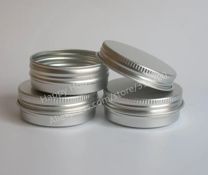 30 x 30G Aluminum Jar 1 oz Metal Cosmetic Packaging Container30 g Candle Cream Can Container | Красота и здоровье