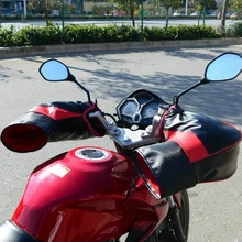 Motor da motocicleta Guiador Muffs Snowmobile Luvas Guiador Muffs Mão Inverno Quente Tampas À Prova D’ Água
