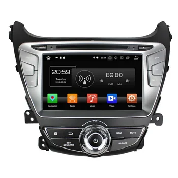 

8" Android 8.0 Car Stereo DVD Radio GPS Multimedia for Hyundai Elantra 2014 4GB RAM Bluetooth WIFI USB Mirror-link 32GB ROM