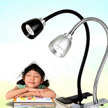 

Hot USB Fan Flexible LED Light Desk Lamp With Clip for Laptop PC Computer Black Gadgets Low Power Consumption