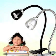 Novelty USB Fan Flexible LED Light Desk Lamp With Clip for Laptop PC Computer Black Gadgets Low Power Consumption