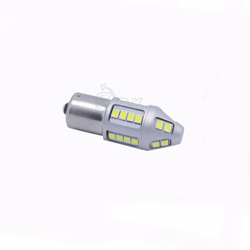 Car Light 10 x супер яркий белый 30 Вт LED SMD 1157 1156 LED Ba15s BAY15D LED 2835 30SMD S25 p21W Резервное копирование Обратный лампа