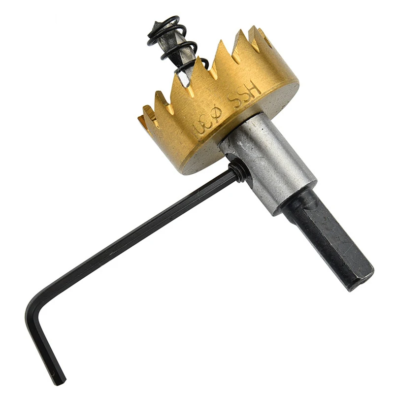 HSS High Speed Steel Perforator Drill Bit Aluminum Hole Plate Metal