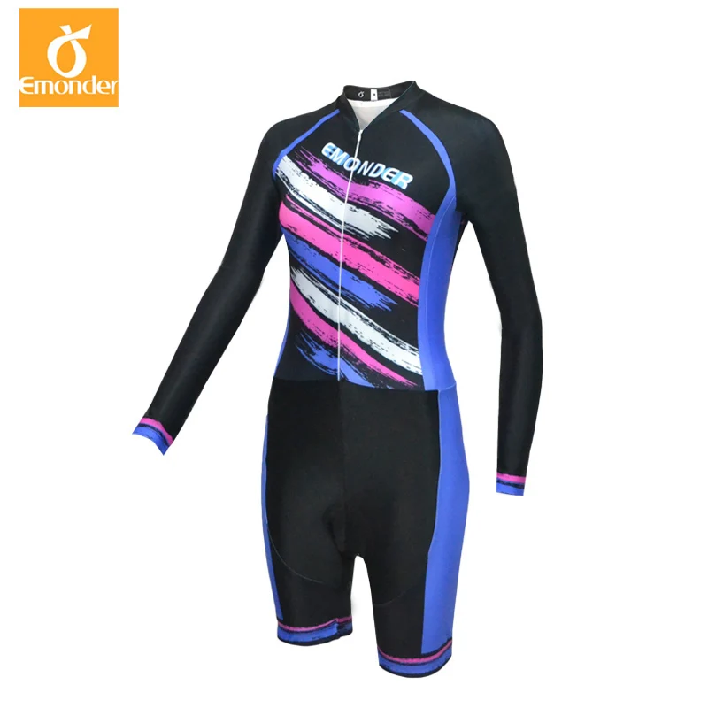 Женский спортивный костюм с длинным рукавом 2019 Pro Taem Triathlon Ropa Ciclismo Maillot Майки для