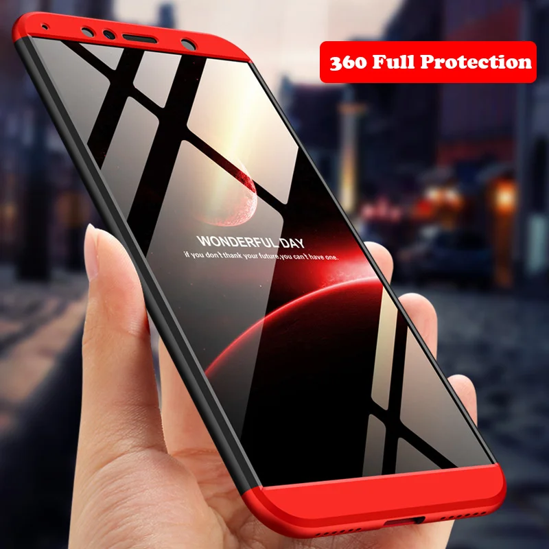 Оригинальный чехол GKK для Huawei Y6 Y7 Prime Honor 7A 7C Pro Nova 2 Lite 8X Max 8C 360 полная защита Жесткий