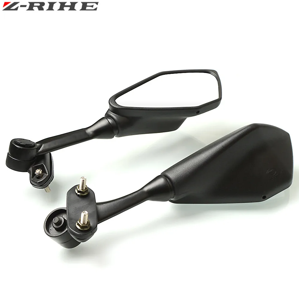 Черное мотоциклетное боковое зеркало заднего вида для Yamaha YZF600 YZF R1 R6 R3 R125 R25 R15 2003