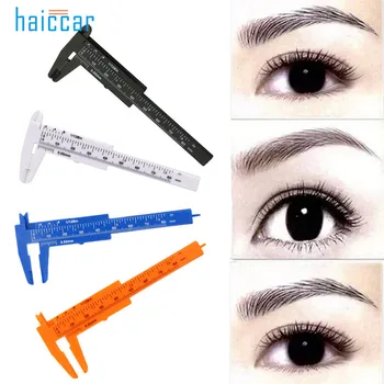 

HAICAR 1PC Practical Pro Microblading Reusable Makeup Measure Eyebrow Guide Ruler Permanent Tools Tattoo Stencils