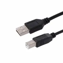 OOTDTY 1,5 м USB 2,0 Тип мужчина к Тип B Мужской кабель адаптера данных для принтера сканер