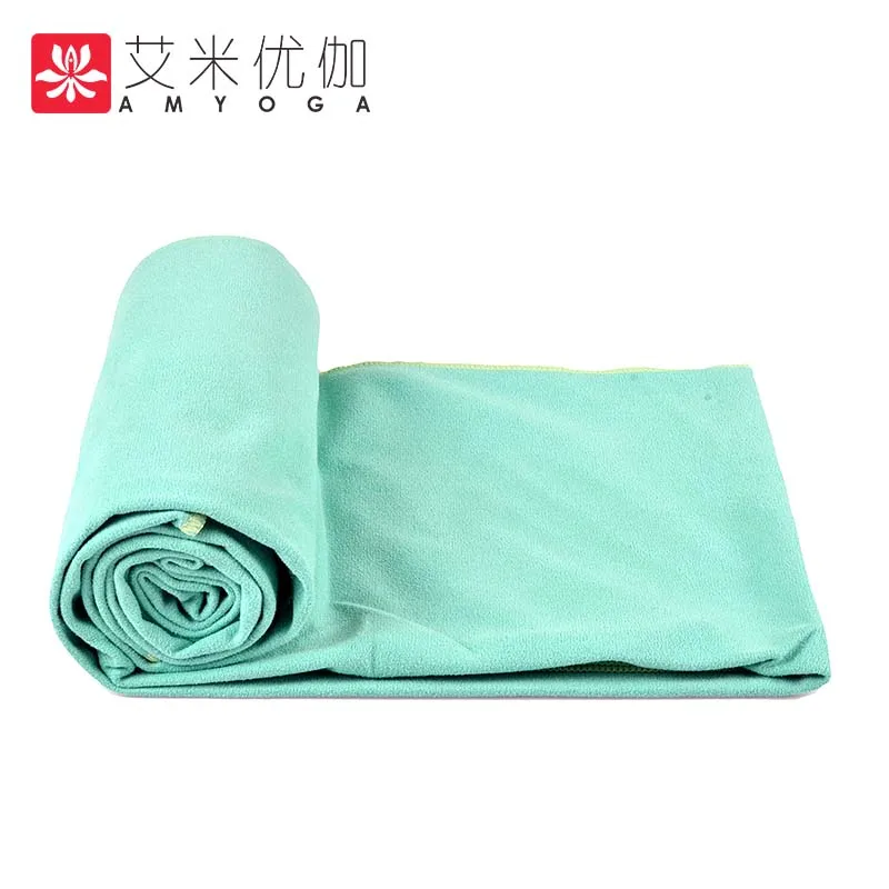 Двухслойное флисовое полотенце из микрофибры для йоги, быстро сохнет и хорошо впитывает пот
