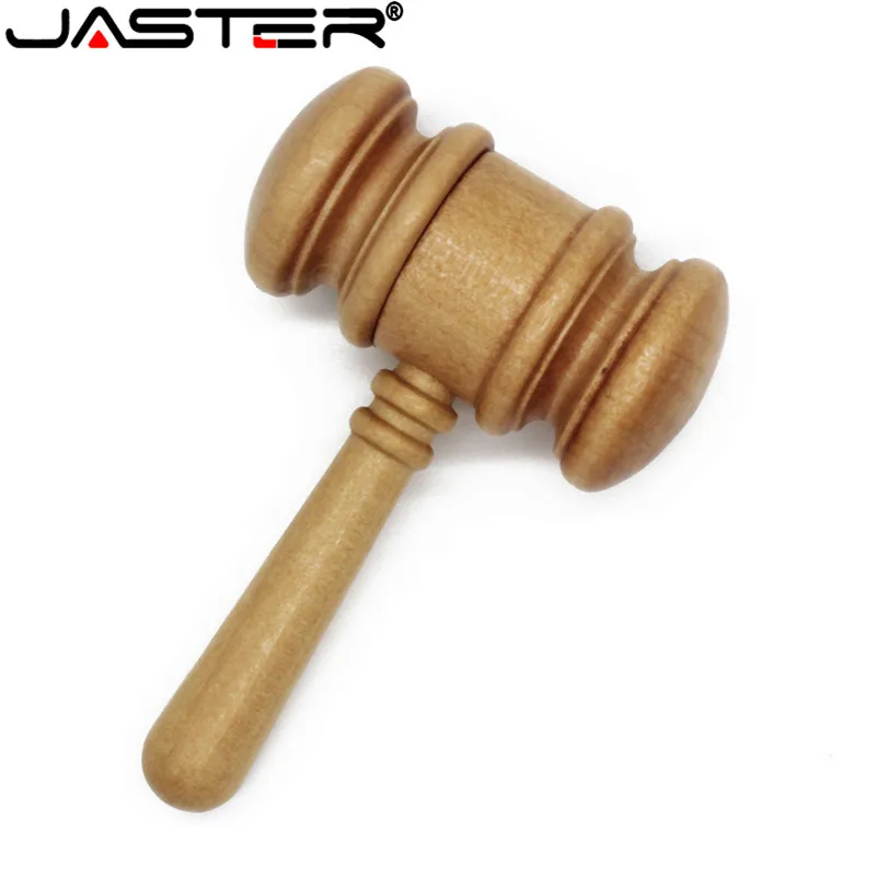 

SHANDIAN Wooden usb flash drive gavel Hammer model 64gb 16gb 32gb memory usb stick pen drive maple wood pendrive free shipping