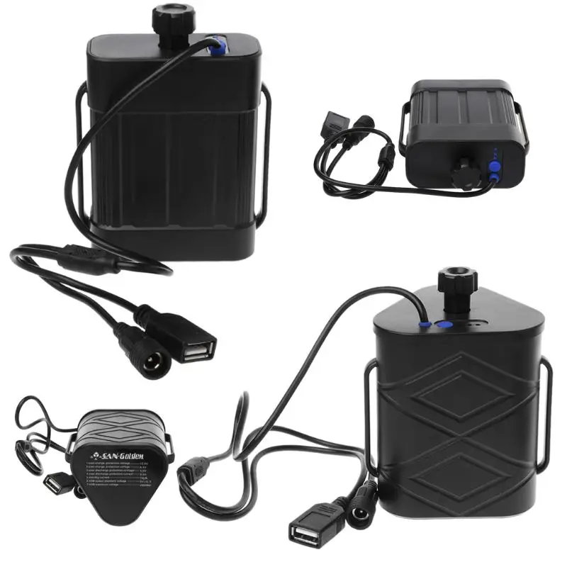 

Waterproof 2x 26650/8.4V 3x 18650/26650/12V Battery Storage Box Mobile Power Bank Storage Box USB Charger for Smartphone