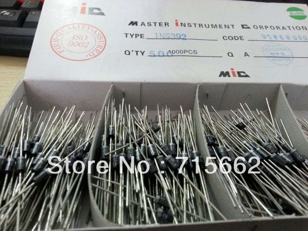 1N5392 MIC Diode IN5392 1.5A 100Vdiode capacitordiode thyristordiode