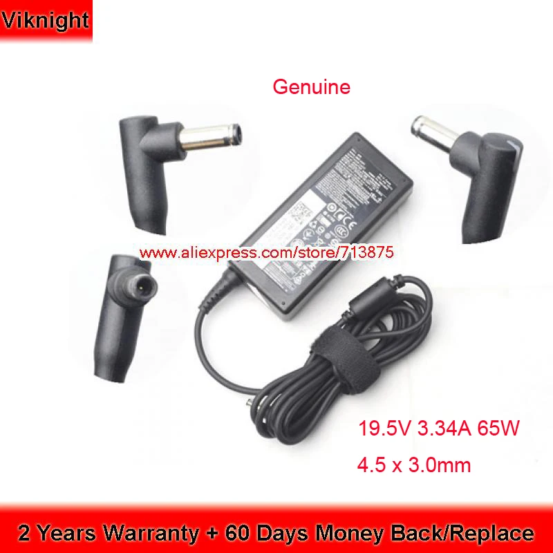 Genuine 19.5V 3.34A 05NW44 074VT4 Adapter Charger For Dell XPS 18 1810 Portable All-in-One Desktop Laptop