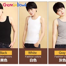 Geminbowl верхняя одежда эластичная лента Грудь Биндер Tomboy хлопок плоская жилетка длинный грудной корсет Les тонкая майка дышащая