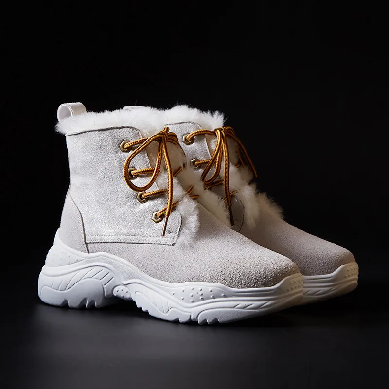 Cheville Dames Lacets Noir Baskets Nouvelle Daim D'hiver Morazora Femmes Chaussures Pour Bottes Cuir Neige À Plates Confortable khaki En 2019 x0Awfq6Rw