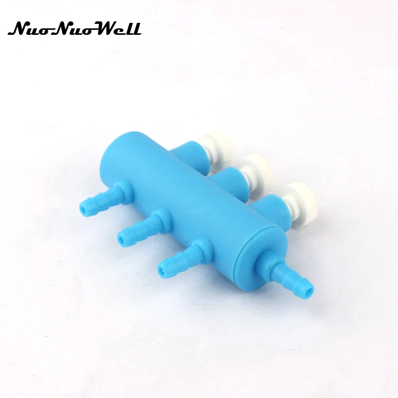 1pcs NuoNuoWell 3 Way Diameter 5mm Air Pump Splitter Valve Aquarium