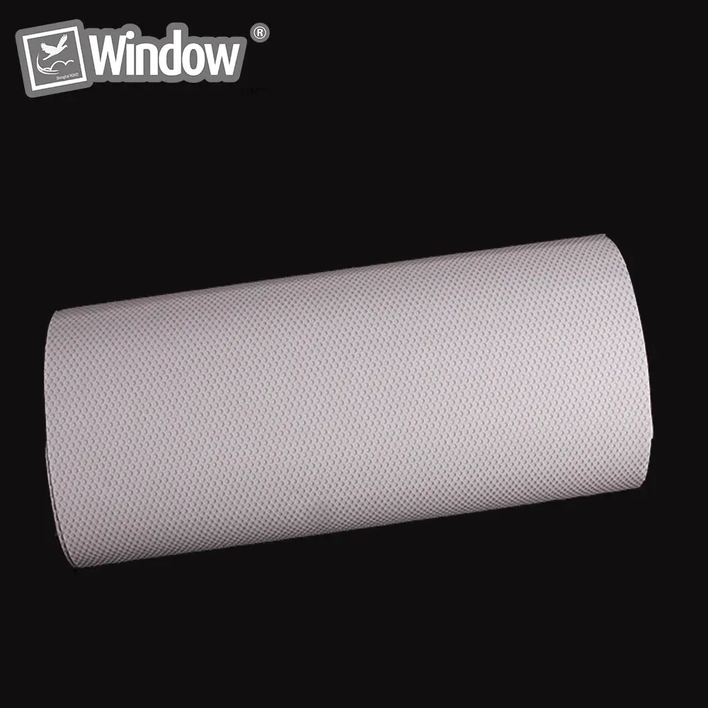 1,37x30 м белый односторонний вид перфорированная печать медиа виниловая пленка для окна непрозрачная клейкая стеклянная обертка рулон(5" x100ft