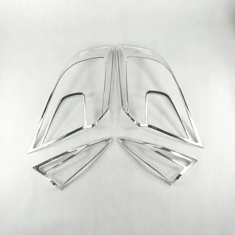 4pcs/set Car Styling ABS Chrome Rear Tail Light Lamp Frame Cover Trim Decoration Accessories For Honda Civic Sedan 10th 2016 | Автомобили