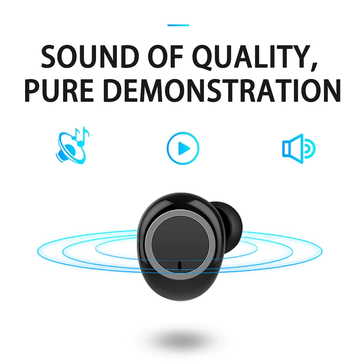 TWS Bluetooth 5 0 наушники стерео беспроводные HIFI Звук спортивные Handsfree игровая