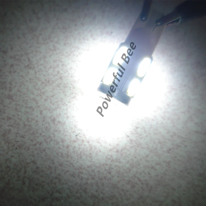 2 x w5w/T10/194 5630 10SMD холодный белый светодиод DC12V автомобильный Автомобильный