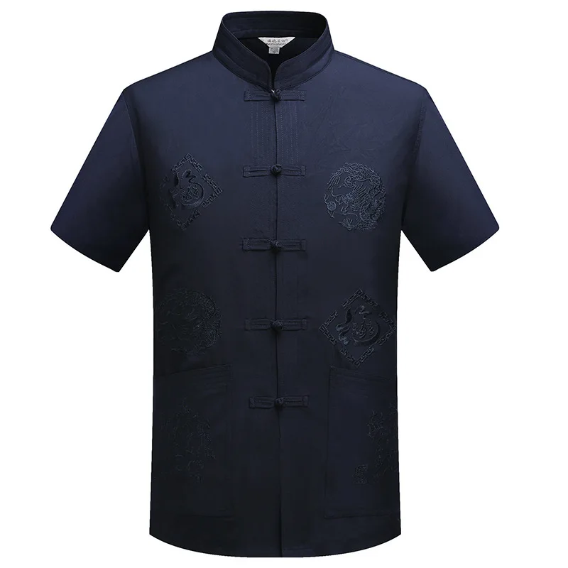 traditional chinese clothing top for men male tangzhuang clothes tang ...