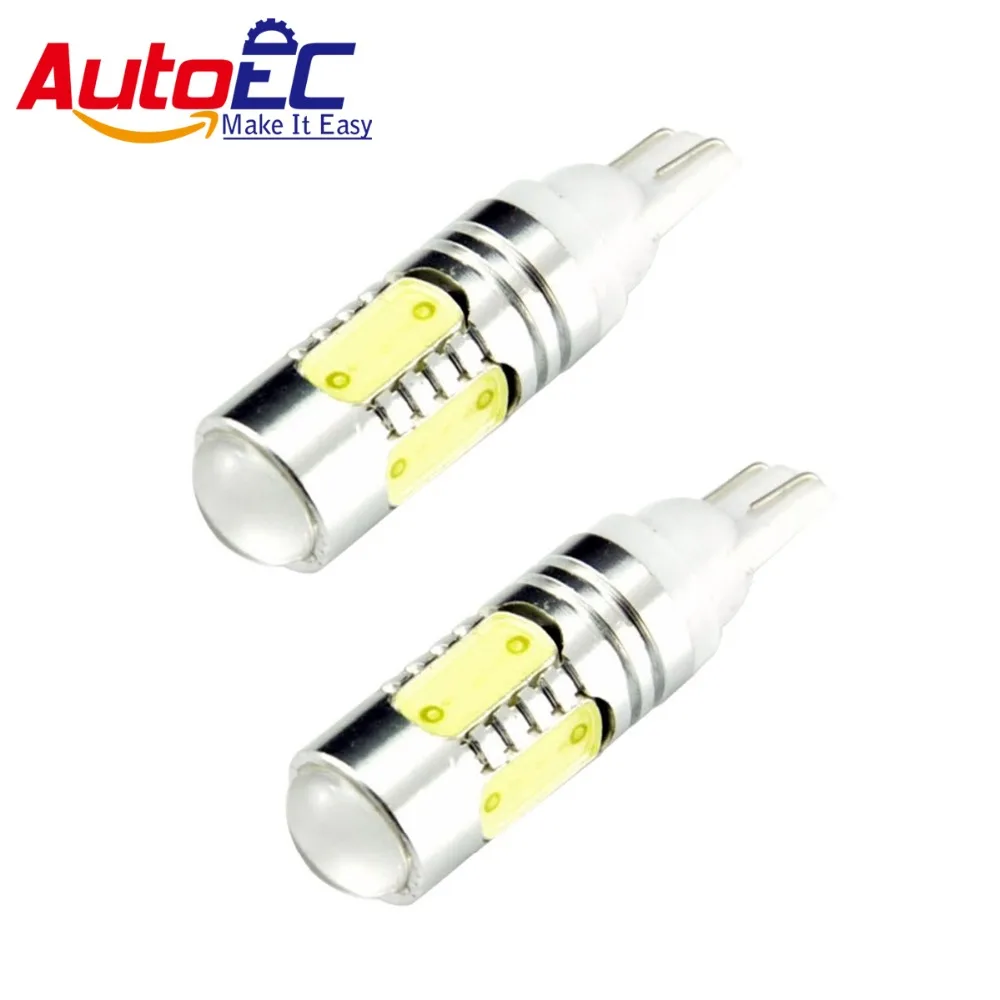 

AutoEC 4x Auto Light T10 7.5w car led light bulb 194 168 192 W5W lamp Car Styling Wedge Reverse Signal Light Lamp #LB63