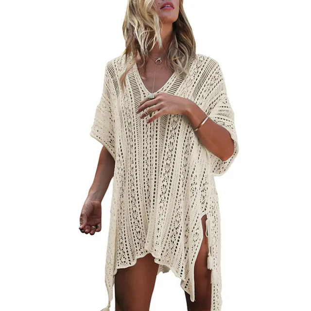 Beach Cover Up Crochet Tunic