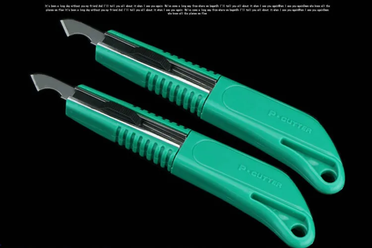 1 шт. нож Perspex Hook нож с изогнутым лезвием модель ножа плексигласовая пластина пластиковая пластина специальный крючок нож