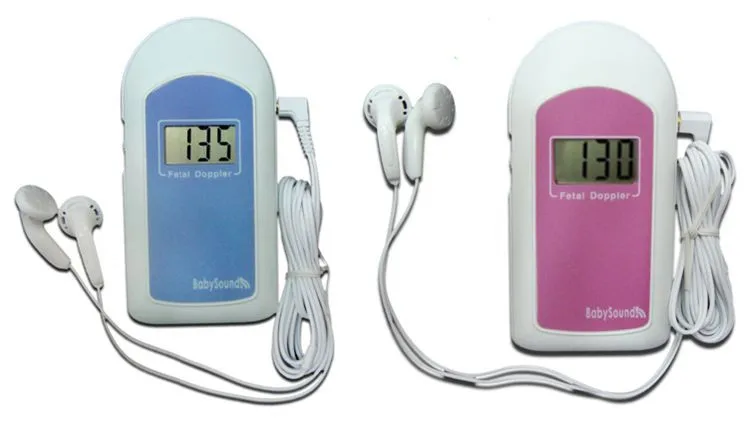 Hot Sales COTEC BABYSOUND B LCD Display Prenatal Fetal Doppler Baby Heart Beat Monitor Free