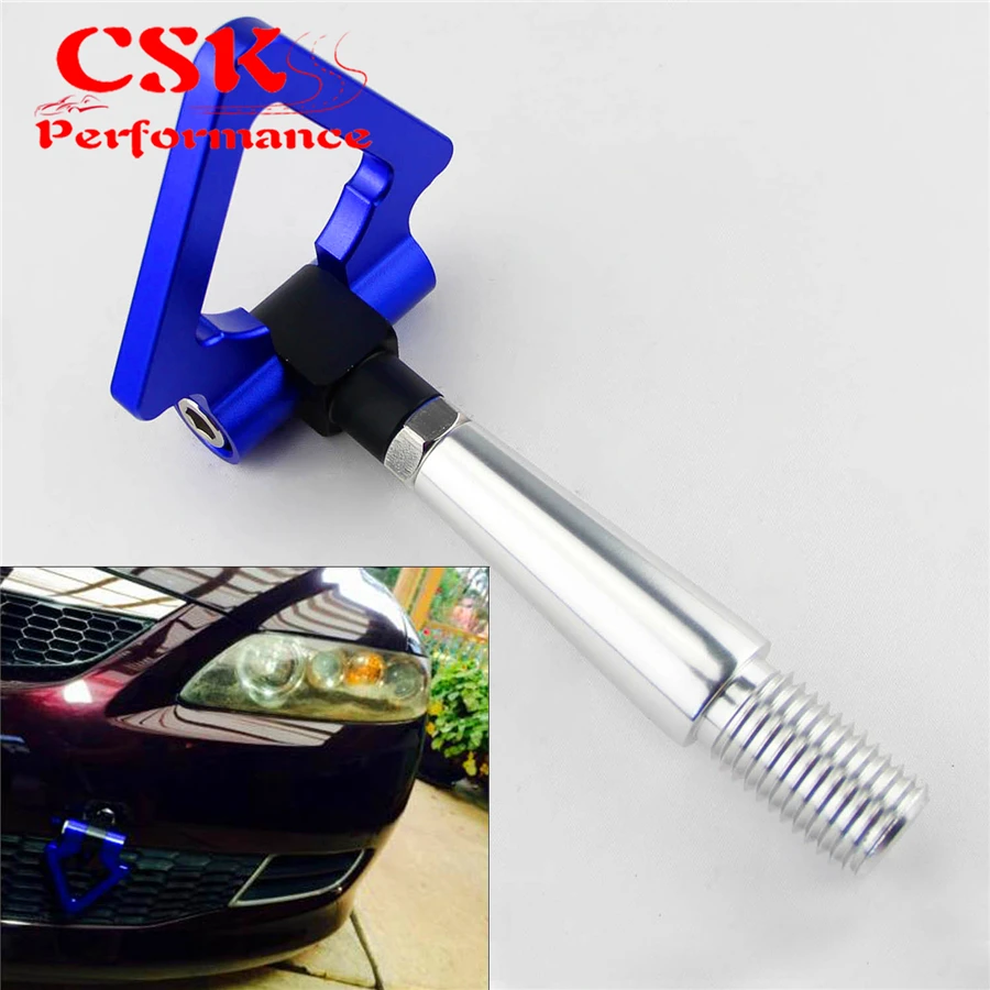 Aluminum Tow Hook Towing Hook Ring For Mitsubishi Lancer Evo EX 08 11