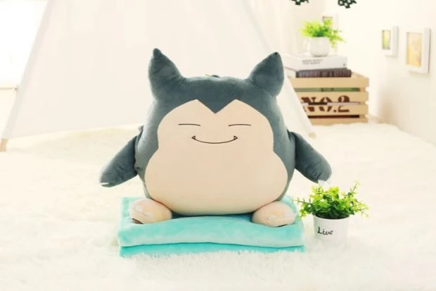 IVYYE Snorlax Eevee белка аниме, плюшевая вещь аксессуары Плюшевая Кукла Мягкие пушистые теплые мягкие игрушечное одеяло кровать плед Новинка