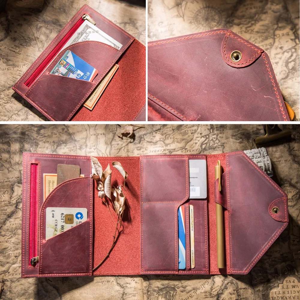 Traveler's Notebook Planners Creative agenda Pocket Travel Journal Diary Handmade Multifunctional A5 A6 Notepads Cover Gift 2019 Traveler's Notebook Planners Creative agenda Pocket Travel Journal Diary Handmade Multifunctional A5 A6 Notepads Cover Gift 2019