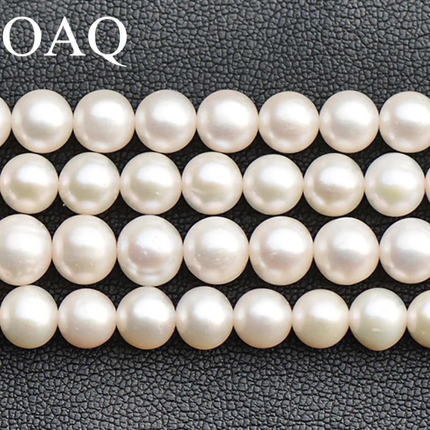 Buy 6 12mm Natural Pearl Loose BEADS Craft Pearls For