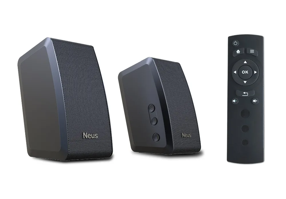 Neusound Neus AC Power 20 Вт мощный настольный компьютер мультимедиа Bluetooth spea kers с пультом