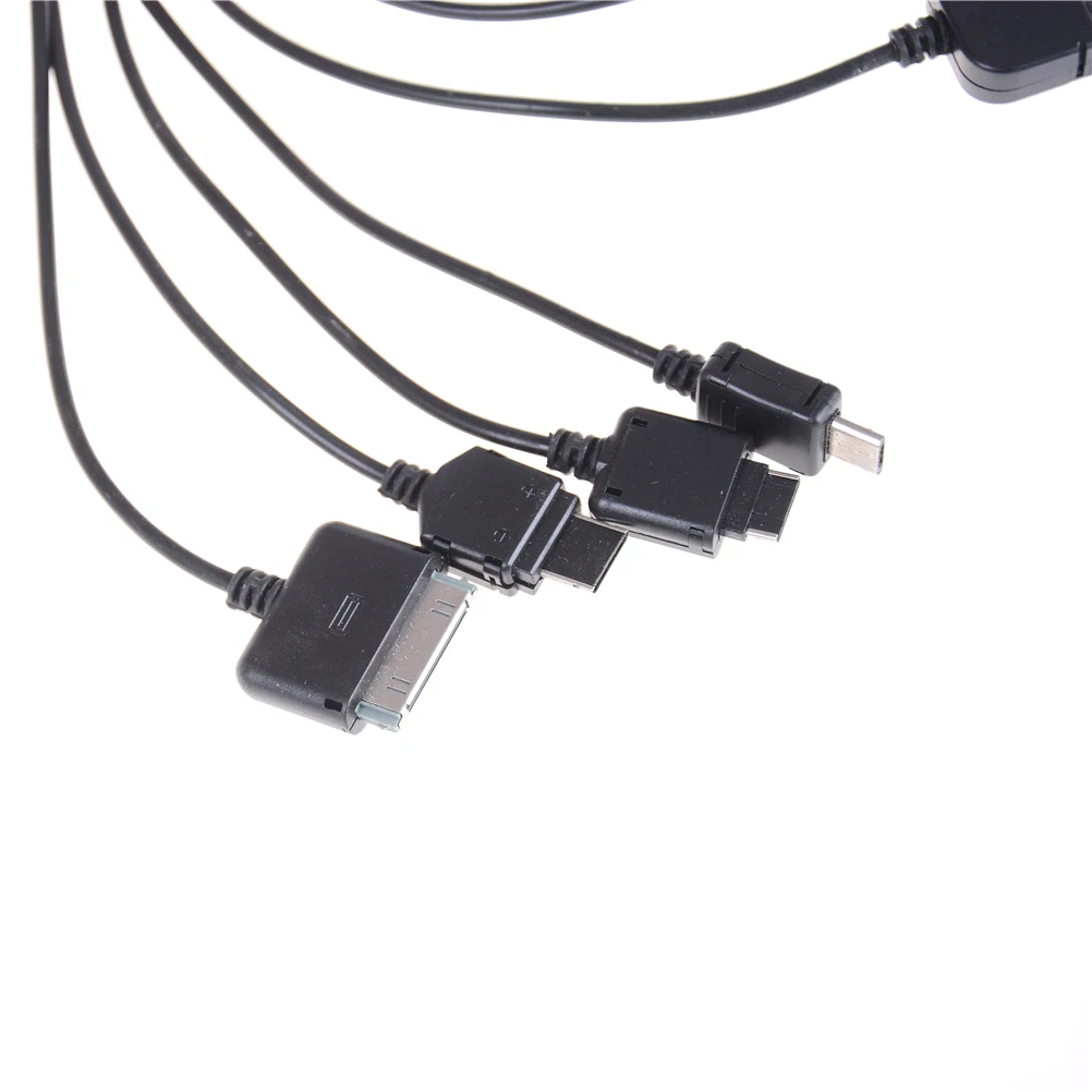 Универсальный 10 в 1 USB мульти зарядное устройство выдвижной кабель для