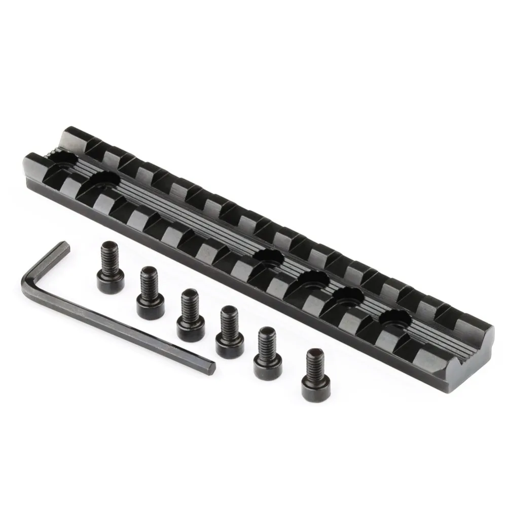 Rifle Scope Riser Mount 11 Slot 20/21mm Picatinny Weaver Rail Sight