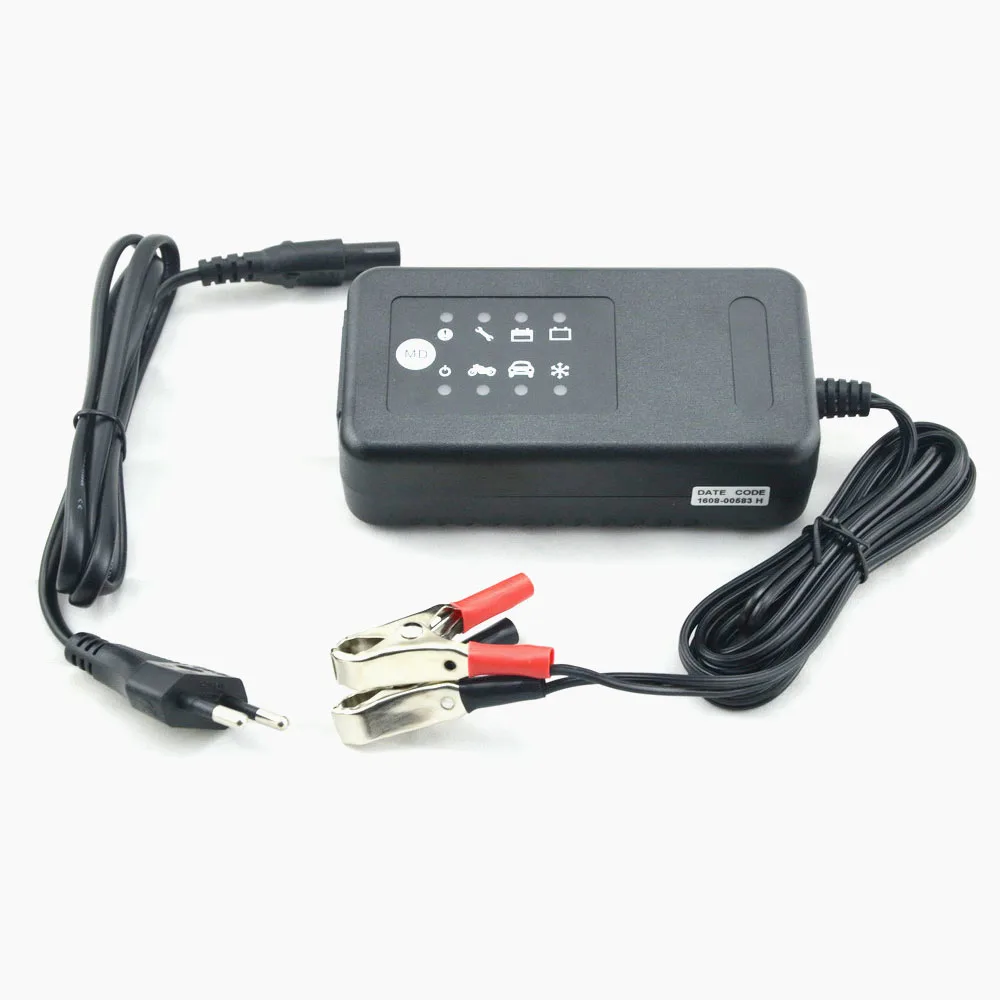 wholesale 4pcs 12V car motorcycle battery charger,12V lead acid battery