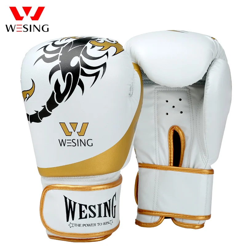 Wesing New Boxing Gloves Muay Thai Gloves Guantes De Boxeo Kickboxing Sanda Training Gloves Scorpion Pattern luva boxe цена Wesing New Boxing Gloves Muay Thai Gloves Guantes De Boxeo Kickboxing Sanda Training Gloves Scorpion Pattern luva boxe цены онлайн