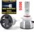 1 Set 9005 HB3 F2 HA CONDOTTO il Faro 72 W 12000LM CSP Chip Turbo Ventilatore 6 K Bianco Perfetto Design Più luminoso di Guida Anteriore Lampada Della Nebbia Della Lampadina