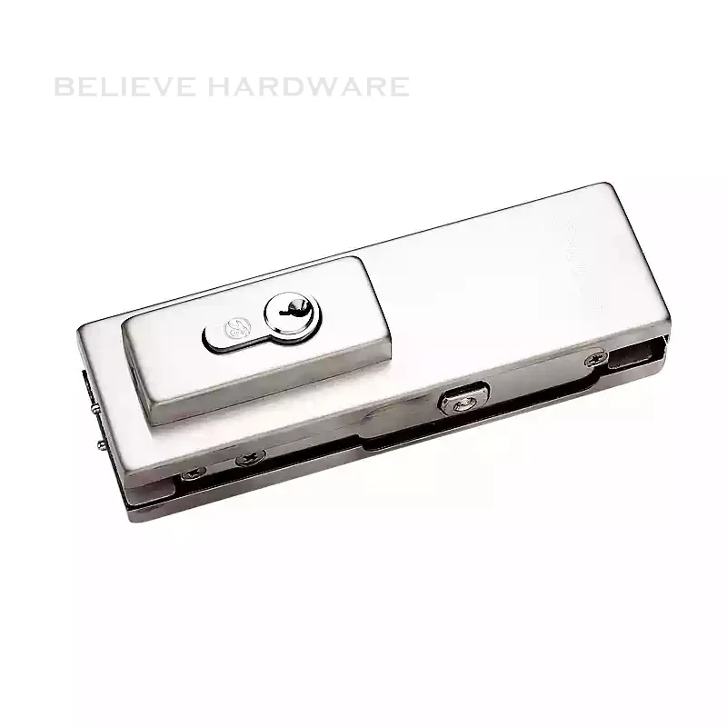 Buy Floor Lock With Key For 1012mm Thick Tempered