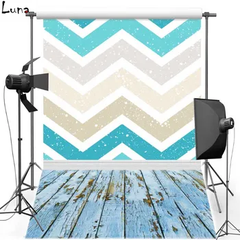 

MEHOFOTO Wooden Floor Vinyl Photography Background For Wedding Chevron New Fabric Flannel Photo Background For Photo Studio 817