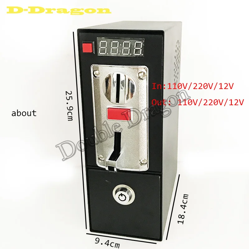 

DG600F Multi CoinTtimer Box for Arcade Vending Washing Machine