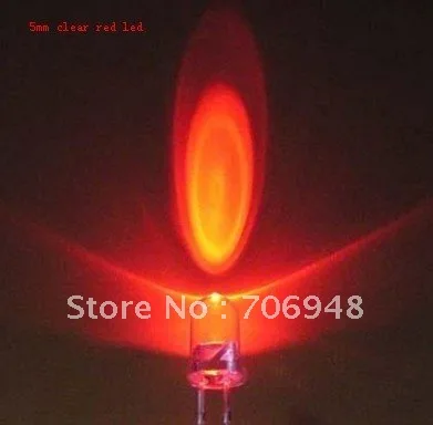 Мигающий светодиодный Диод 100 Гц мигающий Круглый 1 5 шт. мм|diode led|diode reddiode led 5mm |